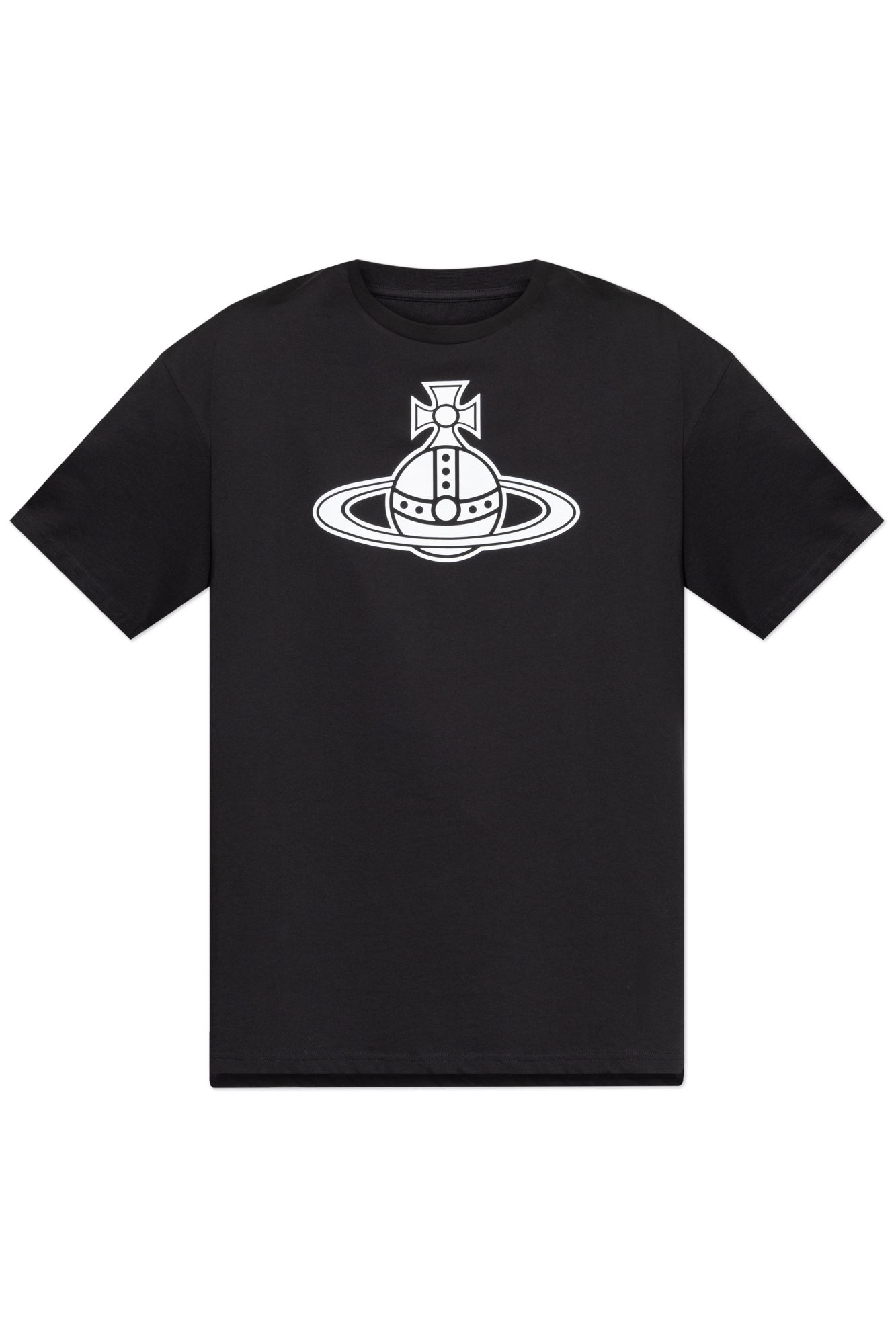 Black Oversized T-shirt Vivienne Westwood - Vitkac GB
